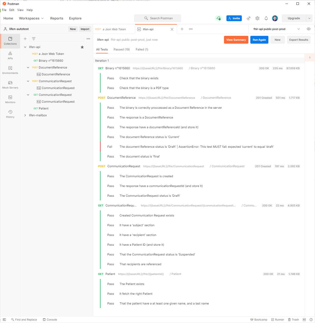 an Example of Test Report