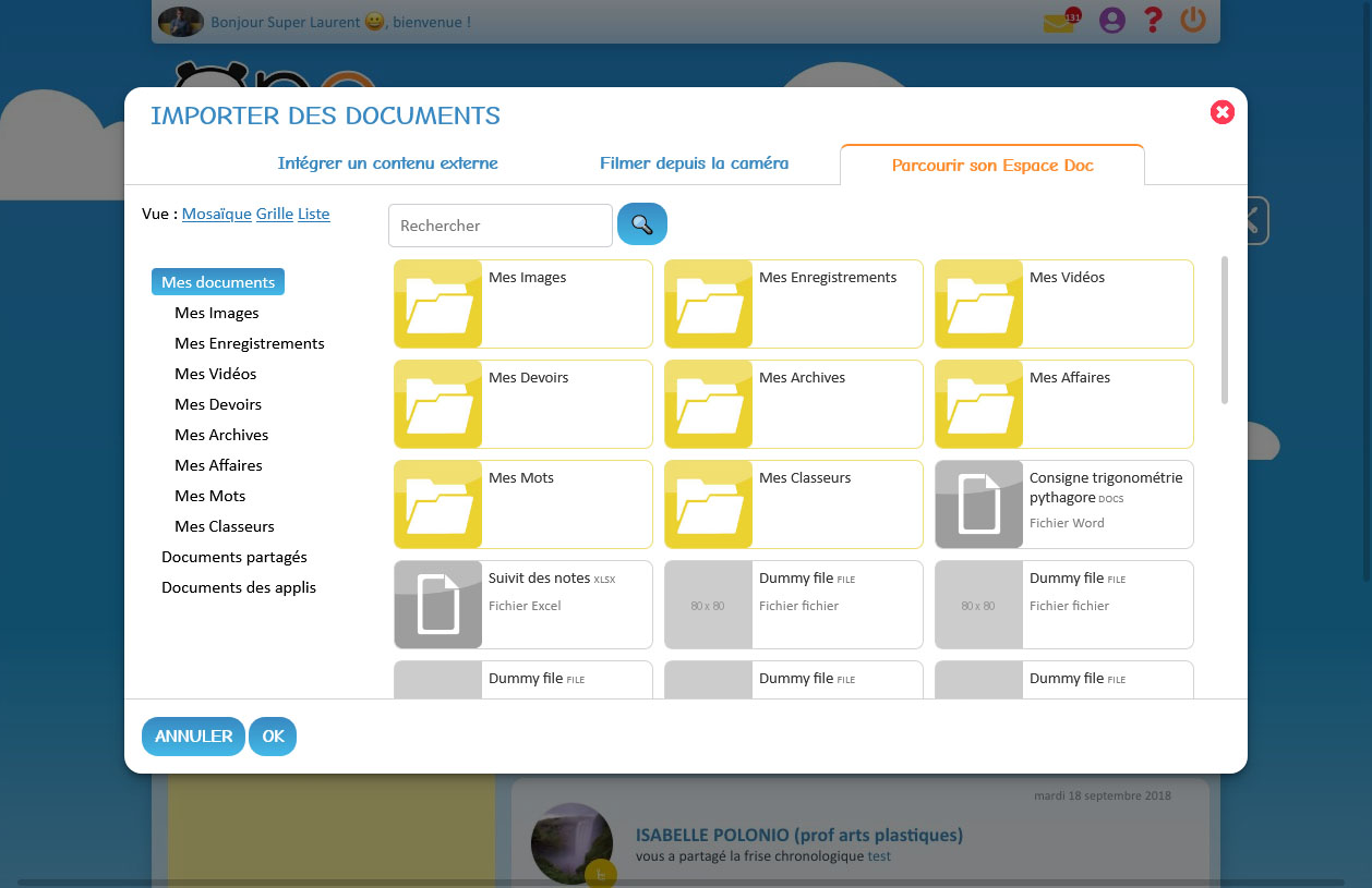 An image of my prototype implementation